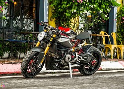 Ducati 1199 Panigale S biến hình thành cafe racer của biker Hà Nội