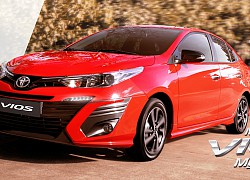 Toyota Vios 2021 bất ngờ để lộ toàn bộ bí mật