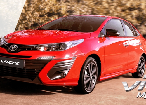 Toyota Vios 2021 bất ngờ để lộ toàn bộ bí mật