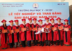 Trường ĐH Y - Dược (ĐH Thái Nguyên): Trao bằng cho hơn 200 tiến sĩ, thạc sĩ, bác sĩ