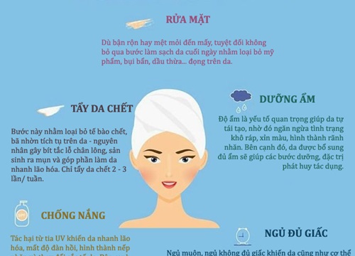 5 nguyên tắc cơ bản giữ da khỏe mạnh