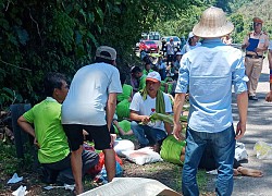 Hiện trường vụ tai nạn khiến 9 người tử vong ở Quảng Bình, người tử vong, người bị thương nằm la liệt