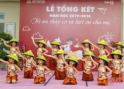 Hơn 400 học sinh mầm non iSchool Hà Tĩnh kết thúc năm học 2019-2020