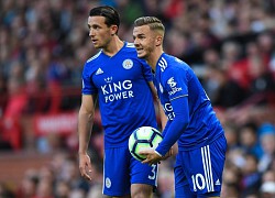 Leicester City thảm hại về đội hình trước trận đại chiến với Manchester United