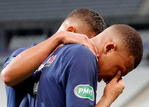 Mbappe chấn thương trong ngày PSG lên ngôi vô địch