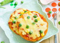 Pizza mini cho bữa sáng cuối tuần