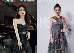 Triệu Lệ Dĩnh, Angelababy khoe sắc 'gái một con'