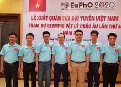 Việt Nam giành huy chương Vàng Olympic Vật lí châu Âu 2020