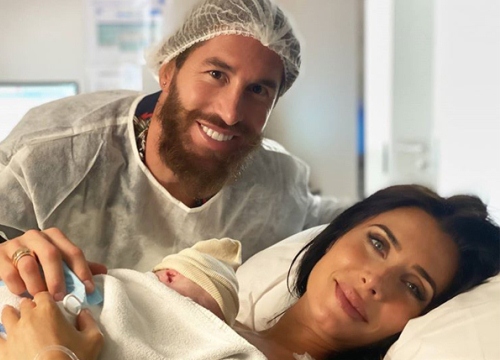 Vợ Sergio Ramos sinh con trai thứ tư