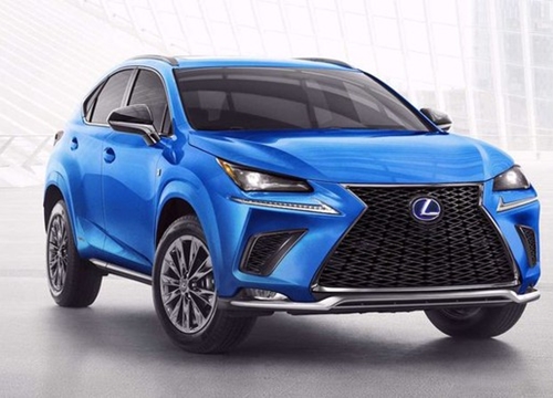 Lexus NX300h F Sport 2021 lộ diện với trang bị đặc biệt