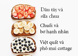 5 gợi ý bữa sáng giảm cân với bánh mì ngũ cốc