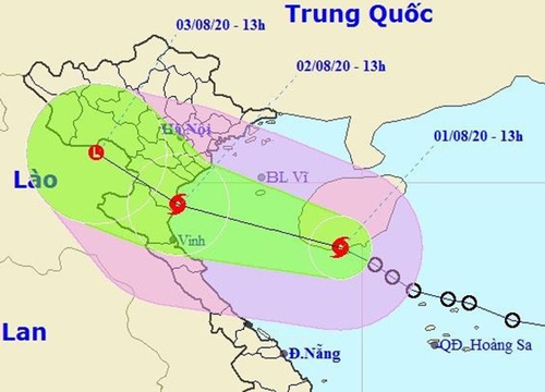 Bão số 2 cách đất liền hơn 450km, Hà Tĩnh tiếp tục mưa to