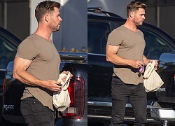 Cơ bắp cuồn cuộn của &#039;Thần Sấm&#039; Chris Hemsworth