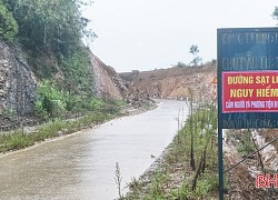 Hà Tĩnh mưa lớn diện rộng, đề phòng lũ quét, sạt lở đất