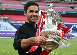 HLV Mikel Arteta làm điều chưa từng có trong lịch sử Arsenal