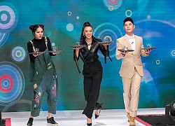 Hưng Phúc, Kim Duyên bưng khay nước catwalk