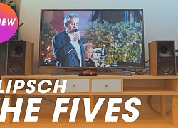 Klipsch The Fives Đôi loa active mạnh ấn tượng, thay thế cho cả dàn 2 kênh và soundbar