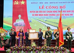 Ninh Bình có thêm một huyện đạt chuẩn nông thôn mới