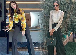 Soi tủ đồ Hương Giang, gọi tên 6 kiểu trang phục làm nên style nữ CEO thanh lịch, giàu có