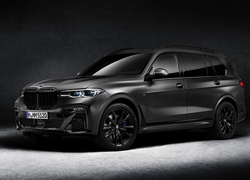 Xe SUV cỡ lớn BMW X7 ngầu hơn với gói trang bị Dark Shadow Edition