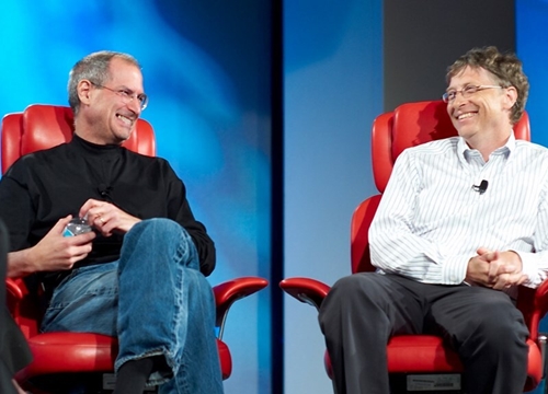 Bill Gates ngưỡng mộ Steve Jobs