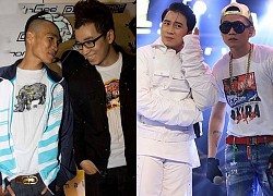 Hình ảnh thời mới vào nghề của dàn rapper Việt