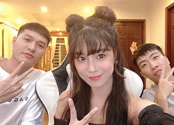 Hoàng Yến Chibi bất ngờ ghé gaming house Team Flash, thử trình cùng Gấu, Xuân Bách ở rank Cao thủ 100 sao