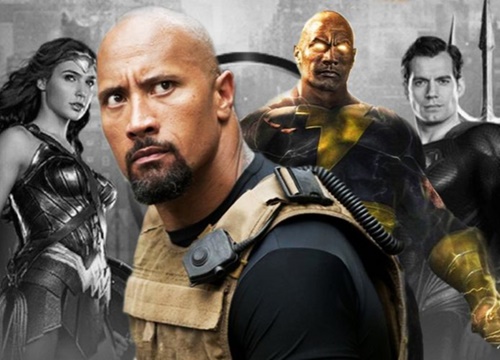 The Rock tuyên chiến với toàn bộ Justice League, tin rằng Black Adam sẽ đè bẹp tất cả