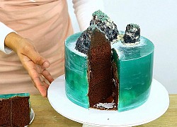 Island cake - bánh gato "đại dương huyền ảo": Hot trend làm bánh mùa dịch khiến các bà nội trợ quốc tế điên đảo