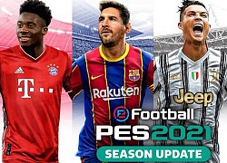 Messi và Ronaldo sẽ xuất hiện trên ảnh bìa PES 2021