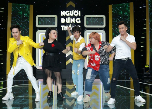 Nguyên Vũ bị "đè bẹp" trong gameshow "Người đứng thẳng"