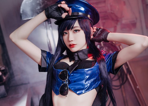 "Rụng tim" với bộ ảnh cosplay Caitlyn xinh như mộng, nhìn là muốn "tan chảy"