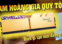 Trên tay cặp Ram "hoàng gia" siêu sang chảnh, đẹp lóa mắt