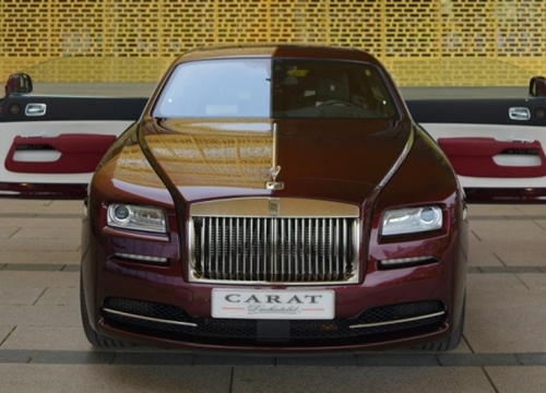 Cận cảnh chiếc Rolls-Royce Wraith vừa được hãng độ Bỉ nâng tầm