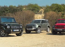 Land Rover Defender &#8216;tỉ thí&#8217; off-road Mercedes-Benz G-Class, đại gia Việt cần xem trước khi xuống tiền