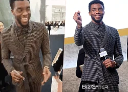 Người hâm mộ "đào" lại đoạn clip cho thấy "báo đen" Chadwick Boseman có trái tim ấm áp và rất yêu thương fan