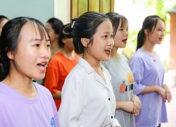 Cận cảnh học sinh Nghệ An gấp rút ôn luyện môn thi năng khiếu chuyên ngành