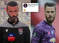 De Gea ngỡ ngàng với HLV giống mình như đúc