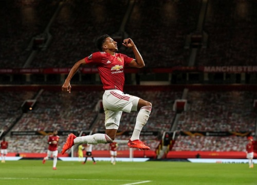 Lingard và Martial ghi bàn, Man Utd lọt vào tứ kết Europa League