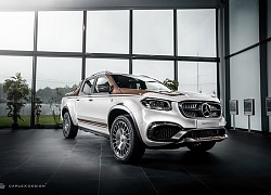 Mercedes-Benz X-Class cổ điển với bản độ ốp gỗ