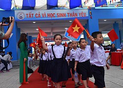 TP HCM: Học sinh tựu trường vào ngày 1-9