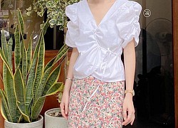 Áo blouse nhấn eo đã "hack" dáng còn mix được 5 kiểu khác nhau, bảo sao nàng nào cũng muốn sắm vài ba chiếc