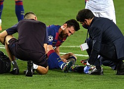 Cận cảnh tình huống Messi liều lĩnh khiến cả thế giới sợ hãi: Bị đá bay chân trụ vì thò chân ngăn cú phá bóng của đối thủ