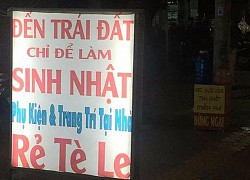 'Cưới ôm bụng' với những biển quảng cáo hài hước 'đi vào lòng người'