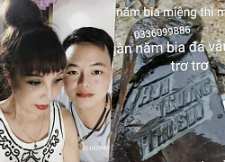 Dựng bia đá khắc tên hai vợ chồng mà không sợ "điềm gở", "cô dâu 63 tuổi" còn đọc ngược thành ngữ Việt Nam