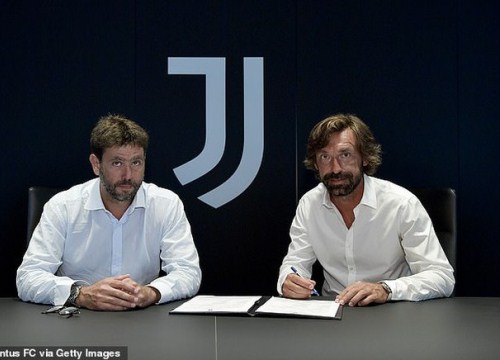 Juventus bổ nhiệm huyền thoại Pirlo như thế nào?