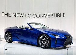 Khám phá Lexus LC 500 Convertible 2021: Công suất 477 mã lực, giá hơn 2 tỷ