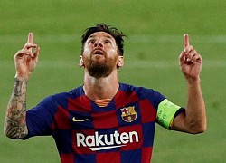 Messi bỏ xa Ronaldo khi giúp Barca vào tứ kết Champions League