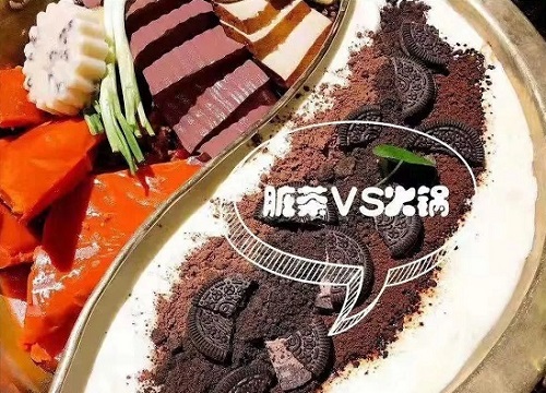 Nhà hàng khiến khách phát hoảng với món lẩu thịt bò nhúng nước cốt matcha sầu riêng