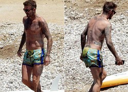 Becks mặc quần bơi giá hơn 360 bảng